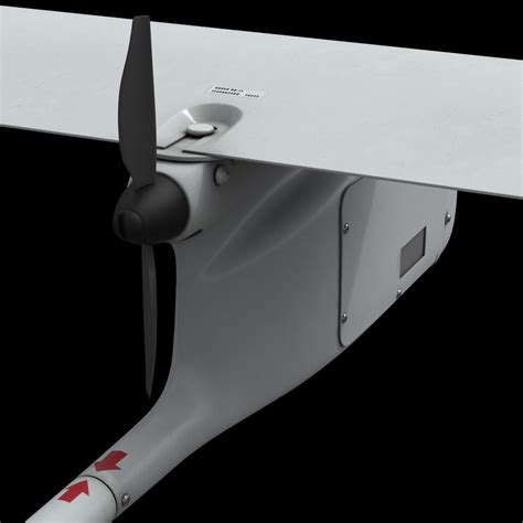 Aerovironment Rq Raven D Model Max Fbx Obj Free D