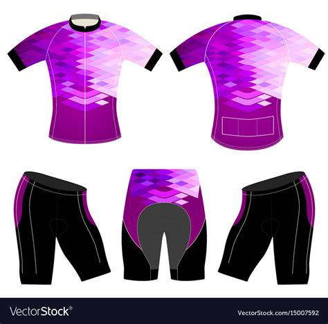 Purple style on sports t-shirt Royalty Free Vector Image