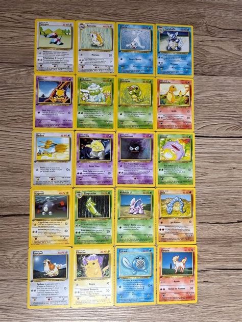 The Pokémon Company set de base 1ère édition Carte à Catawiki