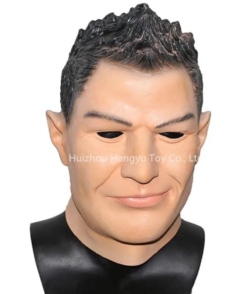 realistic human face latex celebrity football star C Ronaldo mask-in Party Masks from Home ...