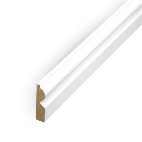 Leader Fc White Torus Laminate Skirting Board M At Leader Floors