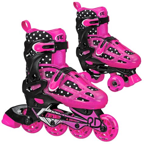 Roller Derby Girls 2-in-1 Roller/Inline Skates - Walmart.com