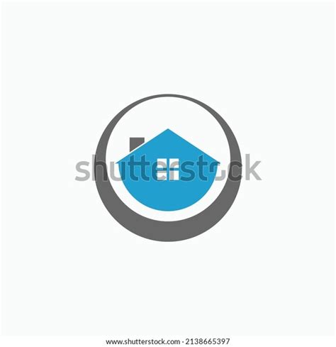 House Building Design Logo Vector Stock Vector Royalty Free