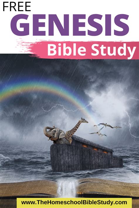 Book Of Genesis Bible Study - The Homeschool Bible Study