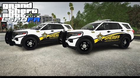 Gta Lspdfr Los Santos County Sheriff Lscs Ford Explorer