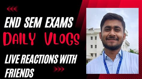 B Tech Semester Exam Preparation Exam Review Vlog Live Review Of