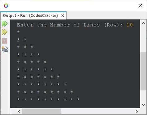 Java Program To Print Star Pattern Pattern Of Stars