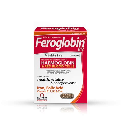 Feroglobin B12 Capsules for Haemoglobin & Red Blood Cells