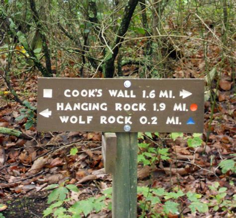 Hiking With A Fat Bald White Guy Hanging Rock Cooks Wall To Hanging Rock