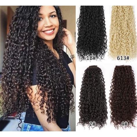 Aplique cabelo Tic tac Cacheado cabelo Fibra Orgânica Weng Shopee