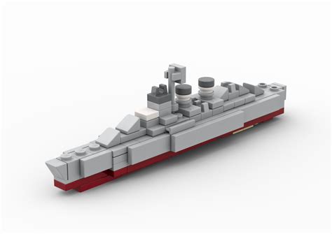 Lego Moc Uss Nicholas Destroyer By The Bobby Brix Channel Rebrickable