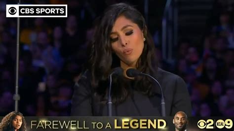 Vanessa Bryant Shares Powerful Emotional Words At Kobe And Gianna