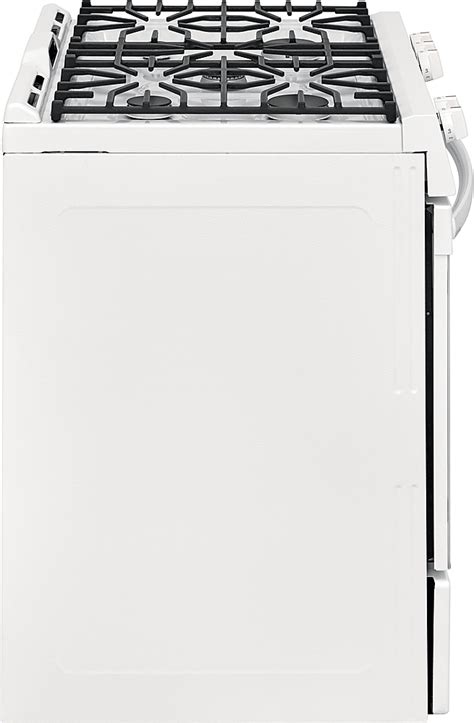 Frigidaire 5 0 Cu Ft Freestanding Gas Range With Self Cleaning White