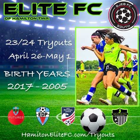 Travel Soccer Tryouts - Hamilton Elite FC