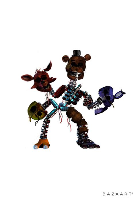 a mix of some fnaf 4 animatronics : r/fivenightsatfreddys