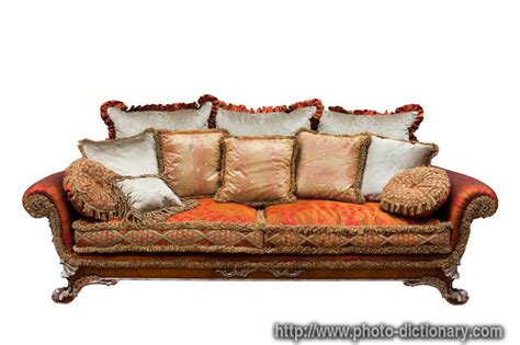 divan - photo/picture definition at Photo Dictionary - divan word and ...