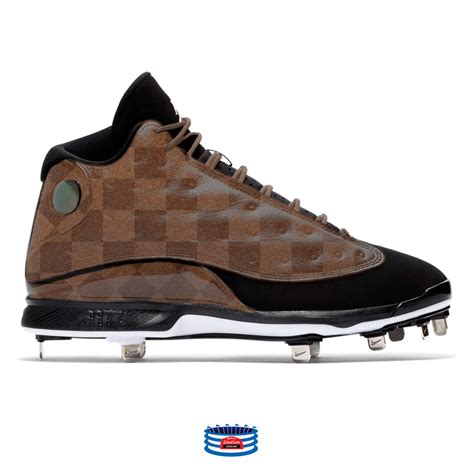 "Designer" Jordan 13 Retro Cleats – Stadium Custom Kicks