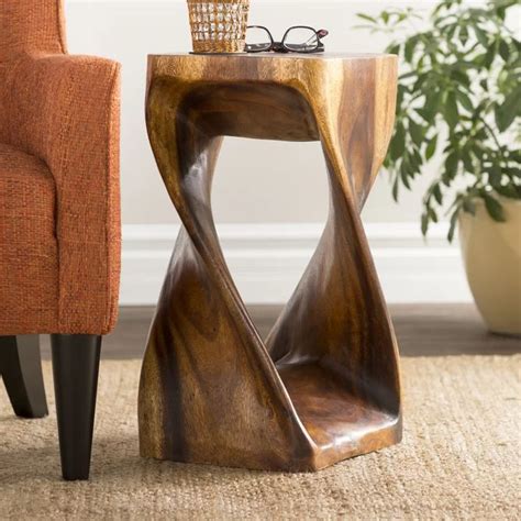 Modern Solid Wood End Tables Louanne Radford