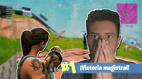 ASÍ GANÉ MI PRIMERA PARTIDA Fortnite Battle Royale YouTube