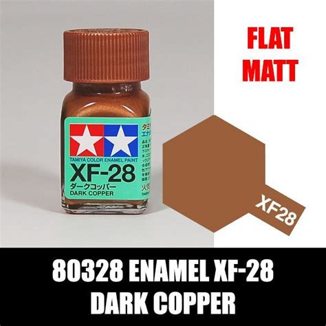 Sơn Tamiya Enamel XF 28 Dark Copper 80328 nShop Game Hobby