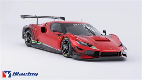 Ferrari S 296 GT3 Hitting IRacing Season 4 Traxion