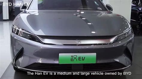 China Byd Han Ev Flagship High Speed Sedan New Energy Vehicle