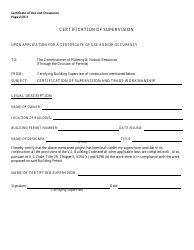 Virgin Islands Certificate Of Use And Occupancy Inspection Request