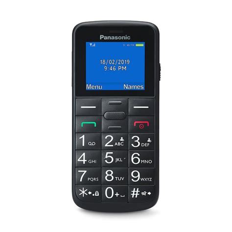 Panasonic KX TU110EXB Black Dual Sim Κινητό Τηλέφωνο ΚΩΤΣΟΒΟΛΟΣ