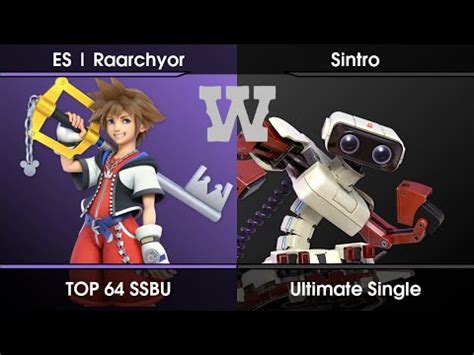 Ultimate Wanted 5 Single TOP 64 SSBU Raarchyor Sora Vs Sintro