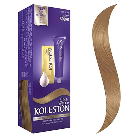 Teinte Wella Koleston BLOND CLAIR 308 0 50ML Confiserie Du Bonheur