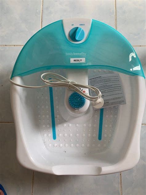 Conair Bubbling Hydro Spa Relaxing Foot Bath Beauty And Personal Care