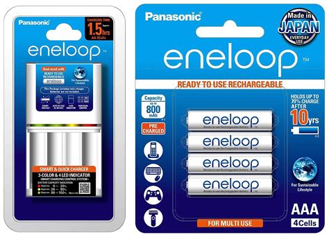 Panasonic Eneloop BQ CC55N Advanced Smart And Quick Charger For AA