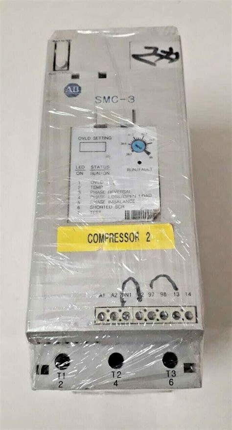 Allen Bradley C Nbd Smc Soft Starter Smart Motor Controller Ebay