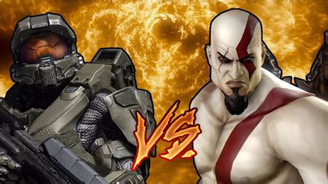 Master Chief vs. Kratos (RAP BATTLE)