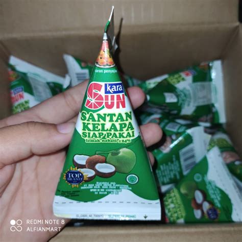 Jual Sun Kara Santan Kelapa Siap Pakai Ml Shopee Indonesia