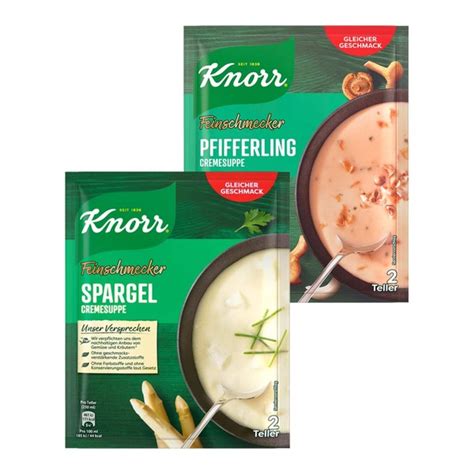 Knorr Feinschmecker Suppen Versch Sorten Je G Btl Ansehen