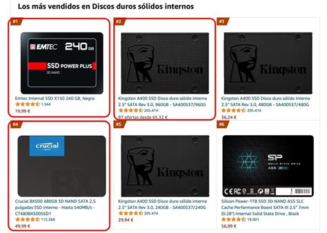 Estos Discos Ssd Venden M S Que El Resto Esta Semana Y Te Los