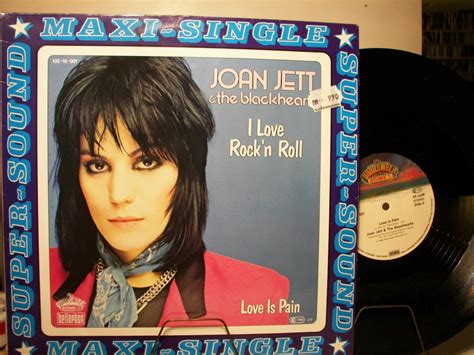 JOAN JETT THE BLACKHEARTS I LOVE ROCK N ROLL 12 MAXI 1982