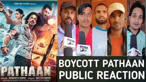 Boycott Pathaan Public Reaction Pathan Movie Public Excitement