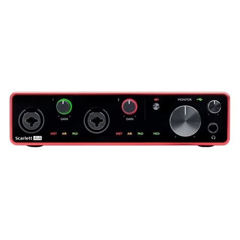 Focusrite Scarlett 4i4 3rd Gen Recording Bundle Gear4music