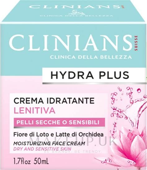 Moisturizing Soothing Face Cream For Dry Sensitive Skin Clinians