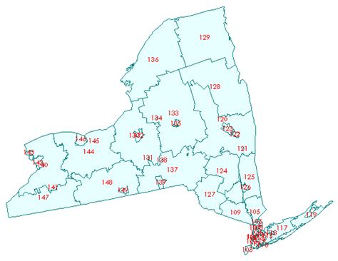 Ny Zip Code Map