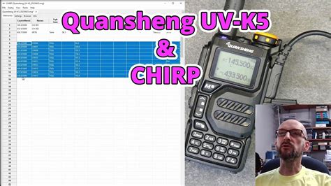 Quansheng Uv K Programowanie Chirp Em Youtube