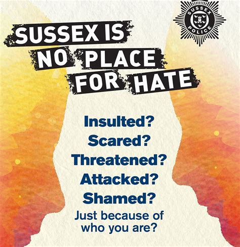 Sussex Police Hate Crime Jpeg Burgess Hill Town Council