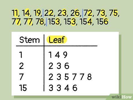 How To Read A Stem And Leaf Plot Easy Steps