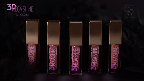 NOVI GOLDEN ROSE Sjaj Za Usne 3D Mega Shine Lipgloss YouTube