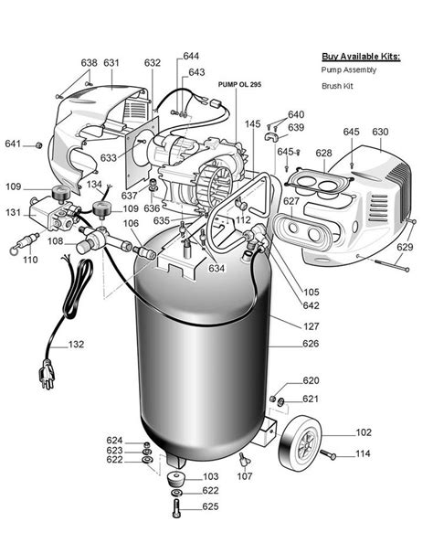 Wiring Diagram For A Husky H1820f Compressor