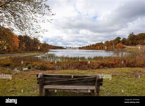 View Of High Point State Park Nj Sussex County Crisp Fall Morning