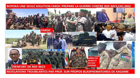 20 5 BOYOKA MONTE EN PUISSANCE FARDC BIENTOT LA GUERRE CONTRE RDF M23