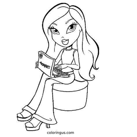 bratz coloring pages  printable